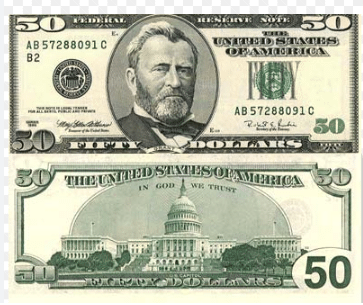 Những thông tin về tờ tiền giấy có mệnh giá 50 USD