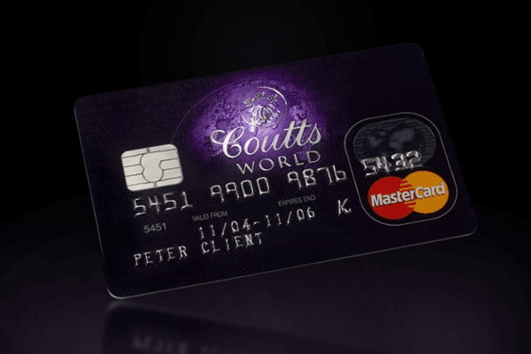 Thẻ tín dụng Coutts World Silk